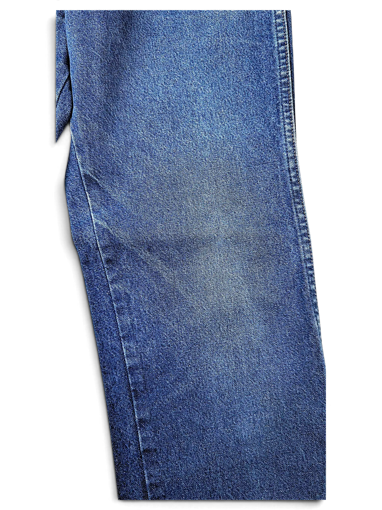 JAKE & IPI Wrangler 936PWD blue denim jeans with classic stitching and durable cotton fabric