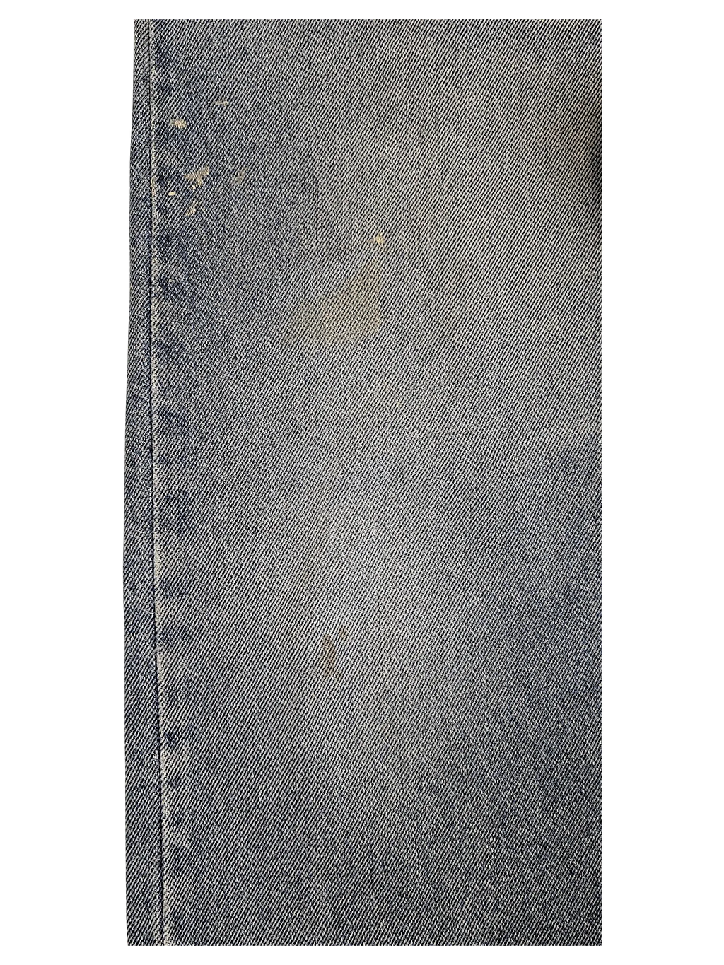 JAKE & IPI Wrangler relaxed fit light wash denim jeans featuring subtle distressed spots and natural wear
