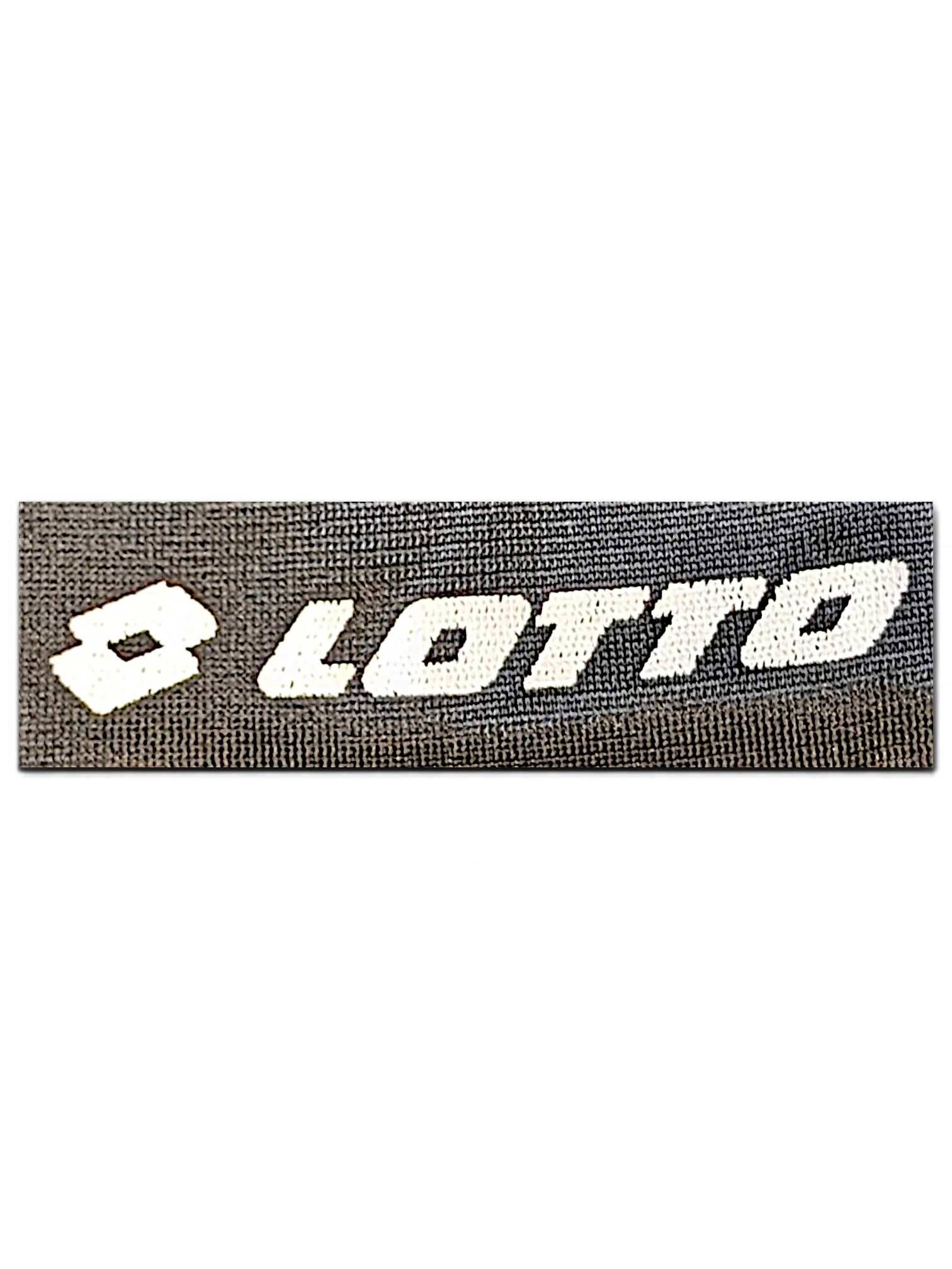 JAKE & IPI pre-owned Lotto black track pants featuring white embroidered brand logo detail