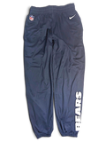 JAKE & IPI Nike NFL Chicago Bears navy blue Dri-FIT track pants with team branding and cuffed hems
