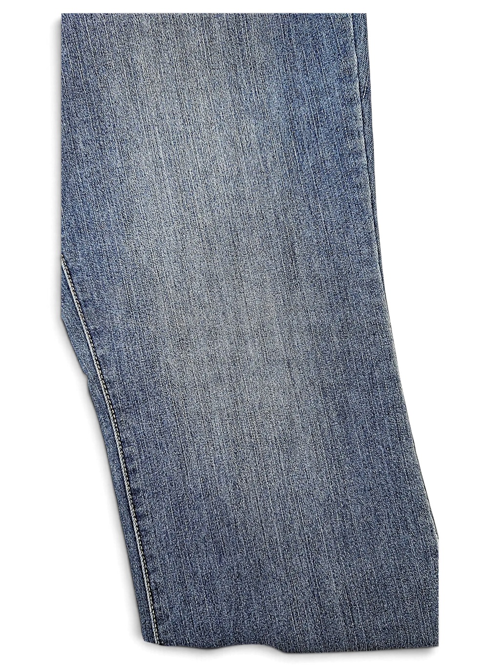 JAKE & IPI Additions by Chico's blue denim shorts in a medium wash with classic stitching detail