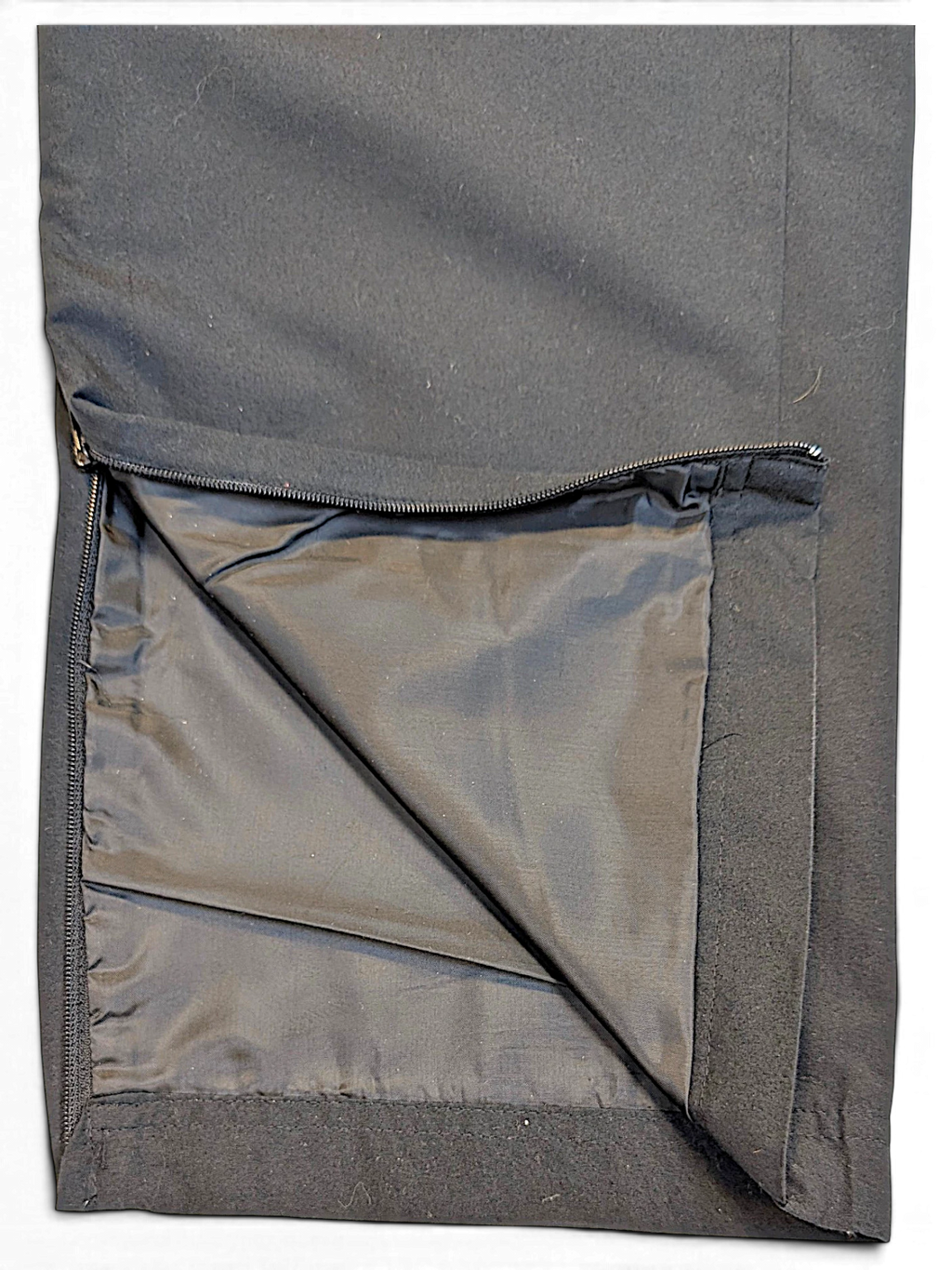 JAKE & IPI adidas dark grey track pants featuring a zippered leg opening detail