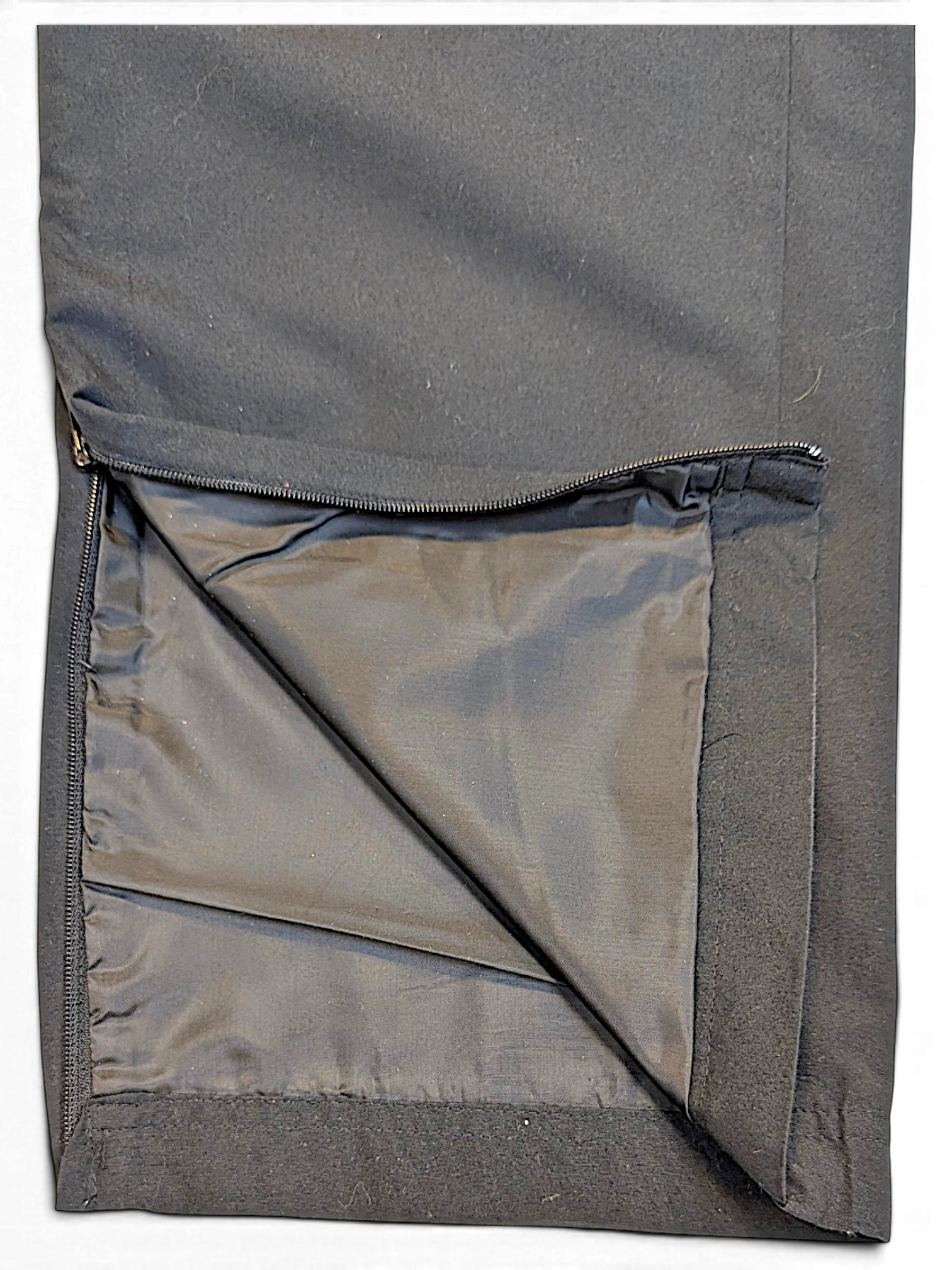 JAKE & IPI adidas dark grey track pants featuring a zippered leg opening detail