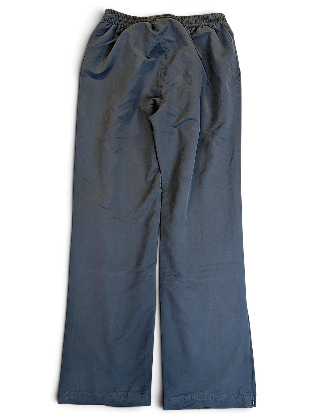 JAKE & IPI pre-owned ASICS light blue straight-leg track pants with an elasticated waist