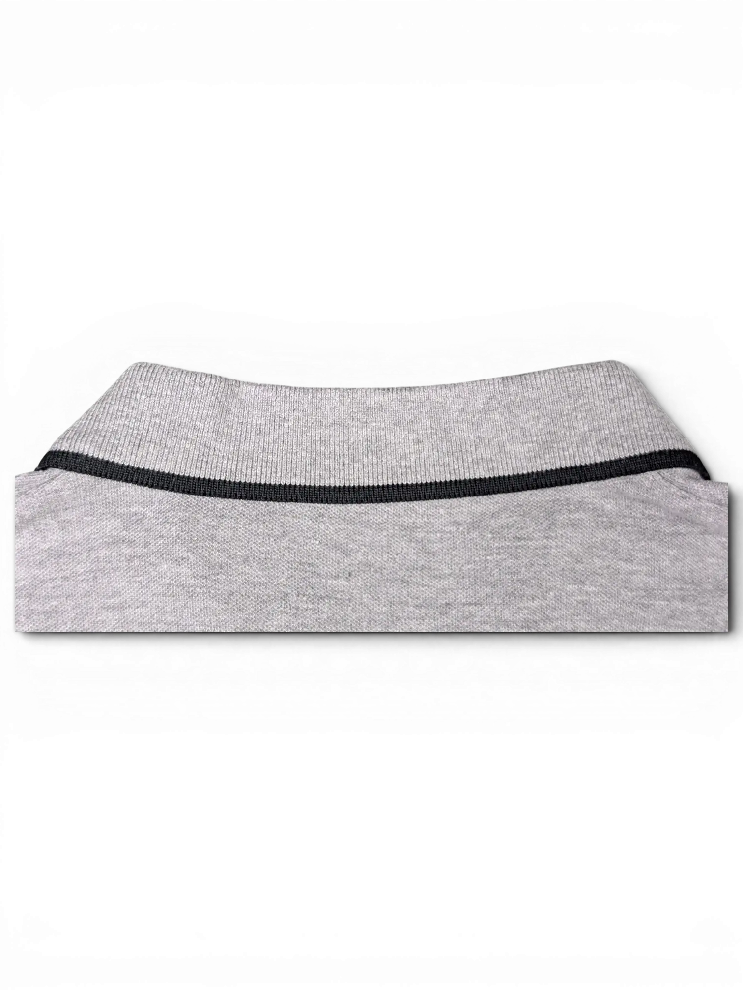 JAKE & IPI Ben Sherman grey polo shirt with black tipping on the collar