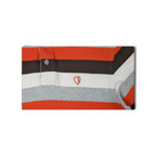 JAKE & IPI Ben Sherman vintage-pikeepaita harmailla, punaisilla, mustilla ja valkoisilla vaakaraidoilla ja vaakunalogolla.