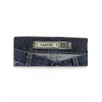 JAKE & IPI BKE Denim Carter -farkut tummansinisenä pesuna ja merkityllä sisävyötärön lapulla