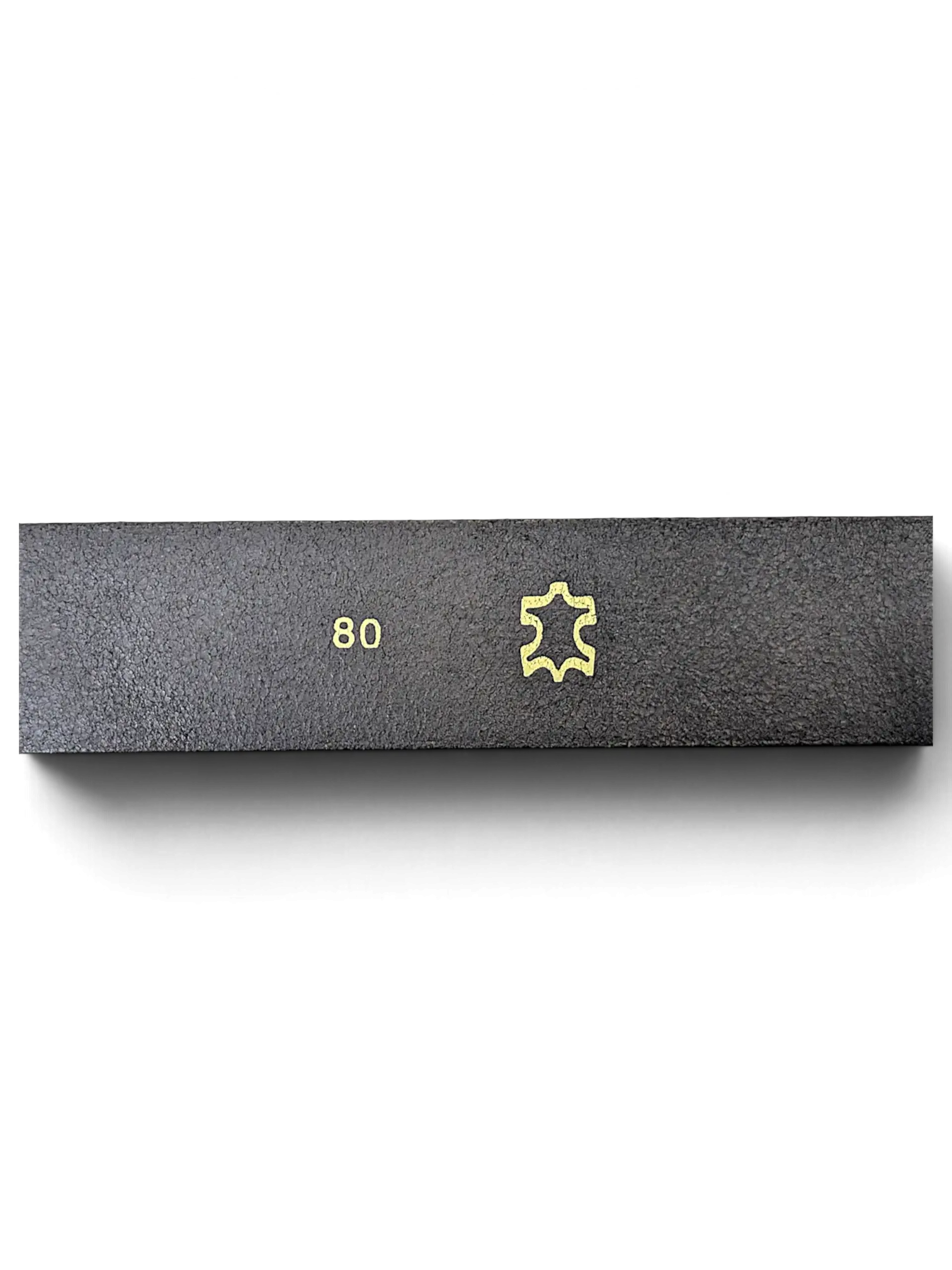 JAKE & IPI S. Oliver black leather belt featuring a size 80 stamp and genuine leather symbol