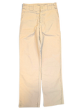 JAKE & IPI pre-owned Bushman beige utility trousers with a straight-leg cut and button closure.
