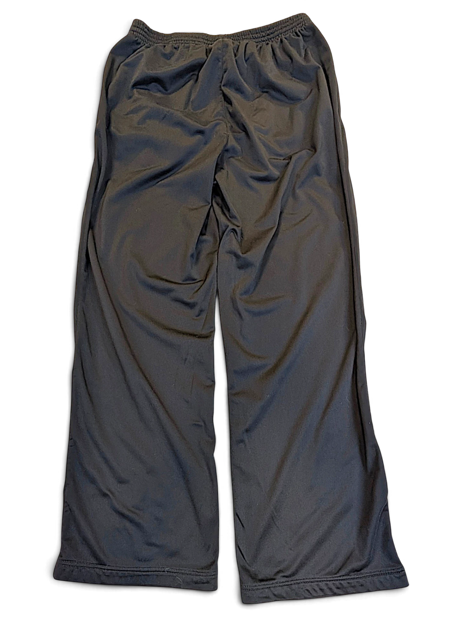 JAKE & IPI pre-owned Champion navy track pants with a relaxed straight-leg fit and open-hem design.