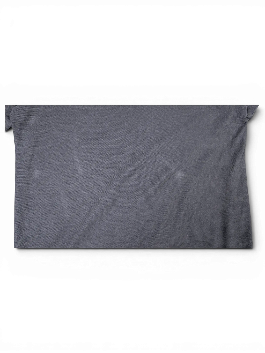 JAKE & IPI pre-owned navy Chaps polo shirt fabric detail showing light wear and texture