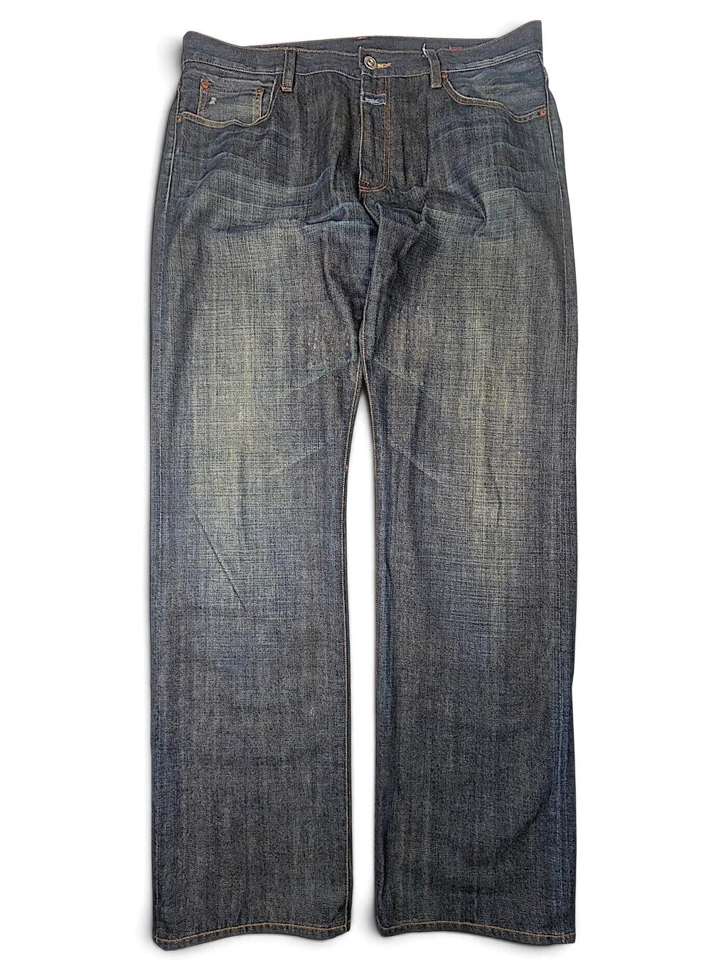 JAKE & IPI Closed dark wash denim jeans with a classic five-pocket design and subtle fading.