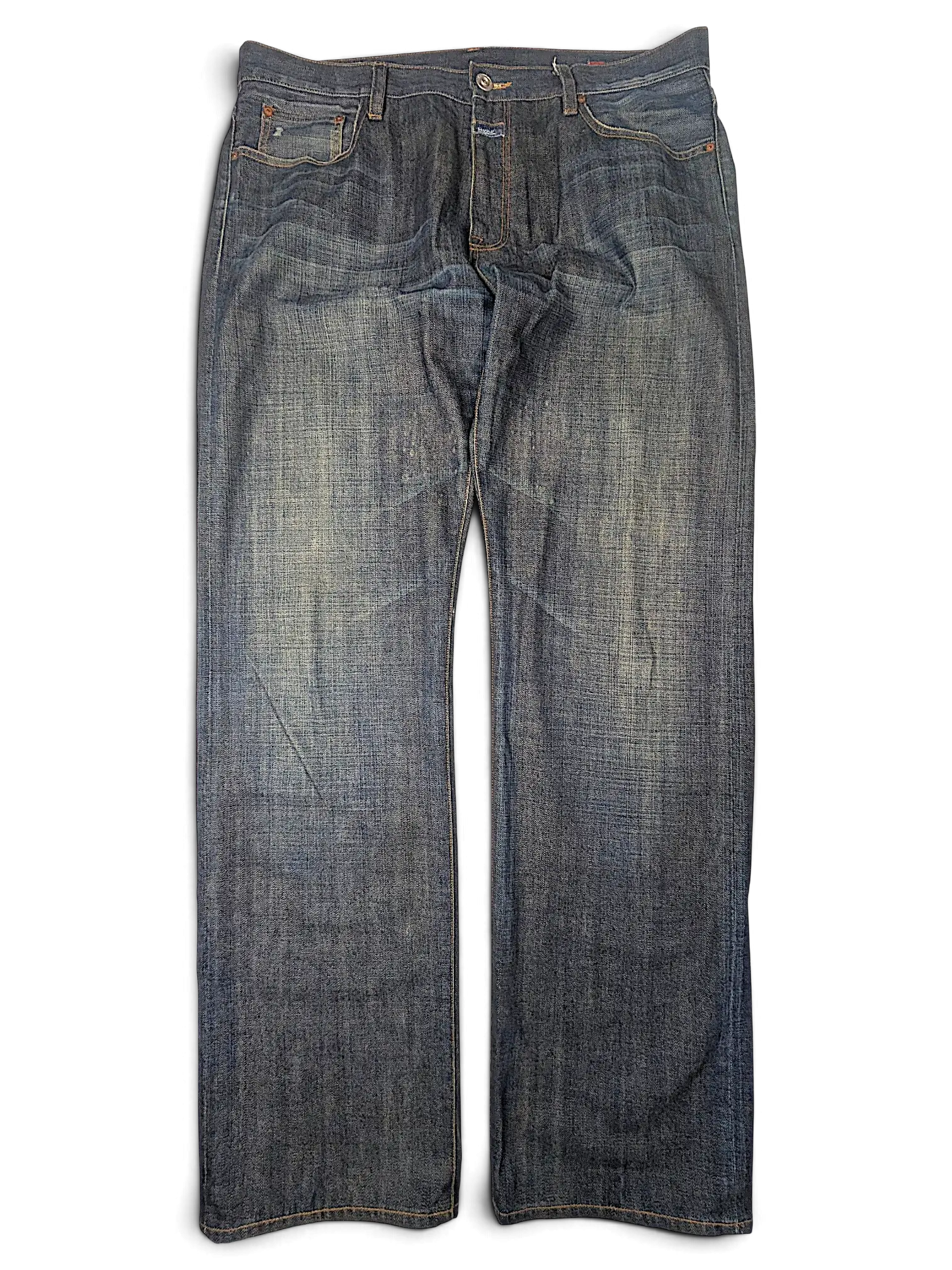 JAKE & IPI Closed dark wash denim jeans with a classic five-pocket design and subtle fading.