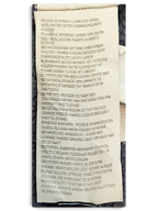 JAKE & IPI Converse Cropped College garment care label with multi-language washing instructions on navy fabric