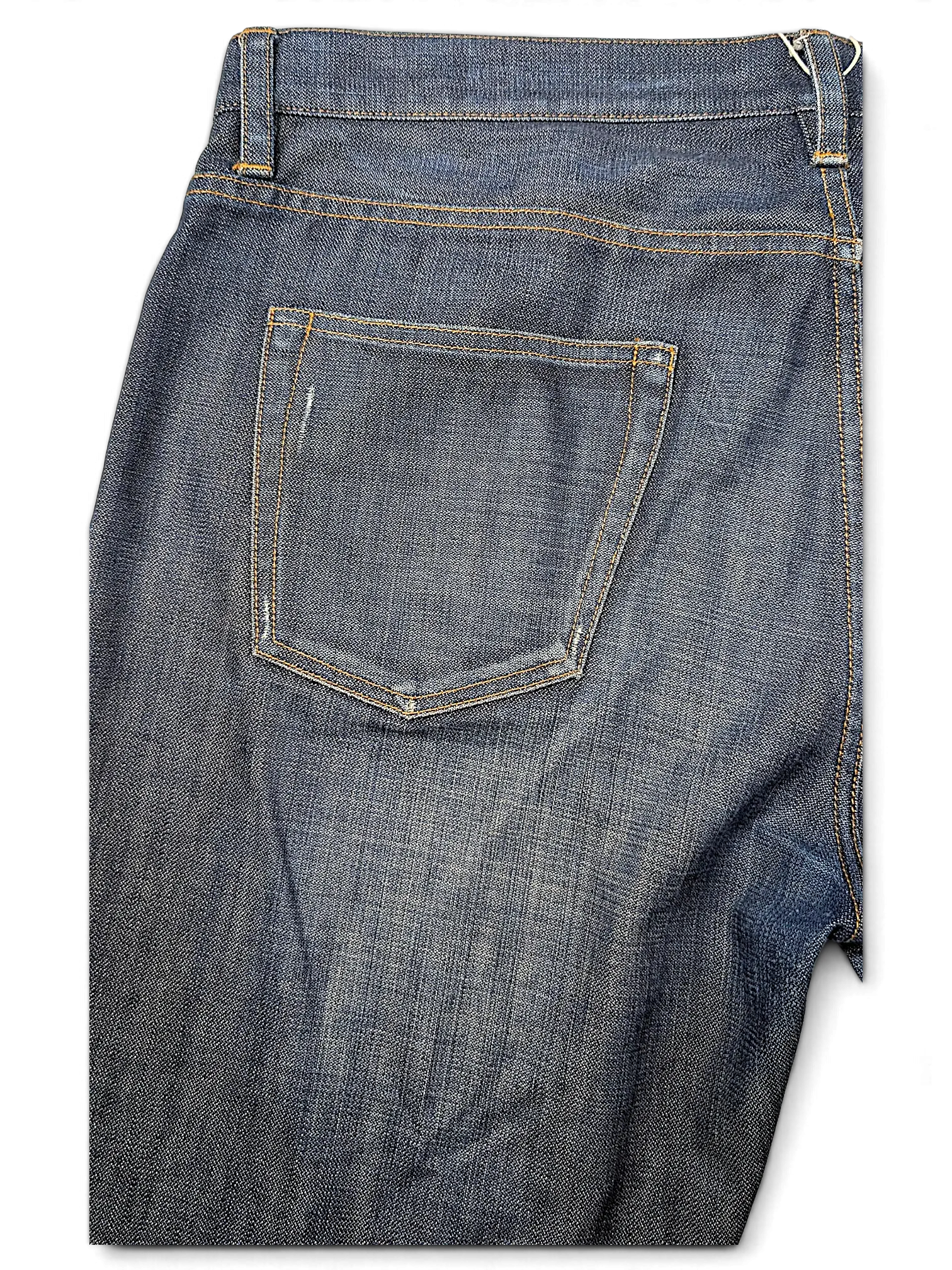 JAKE & IPI dark wash denim jeans featuring a classic five-pocket design and contrast stitching detail.