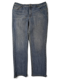 JAKE & IPI Denver Hayes blue denim jeans with a classic straight-leg fit and five-pocket styling.