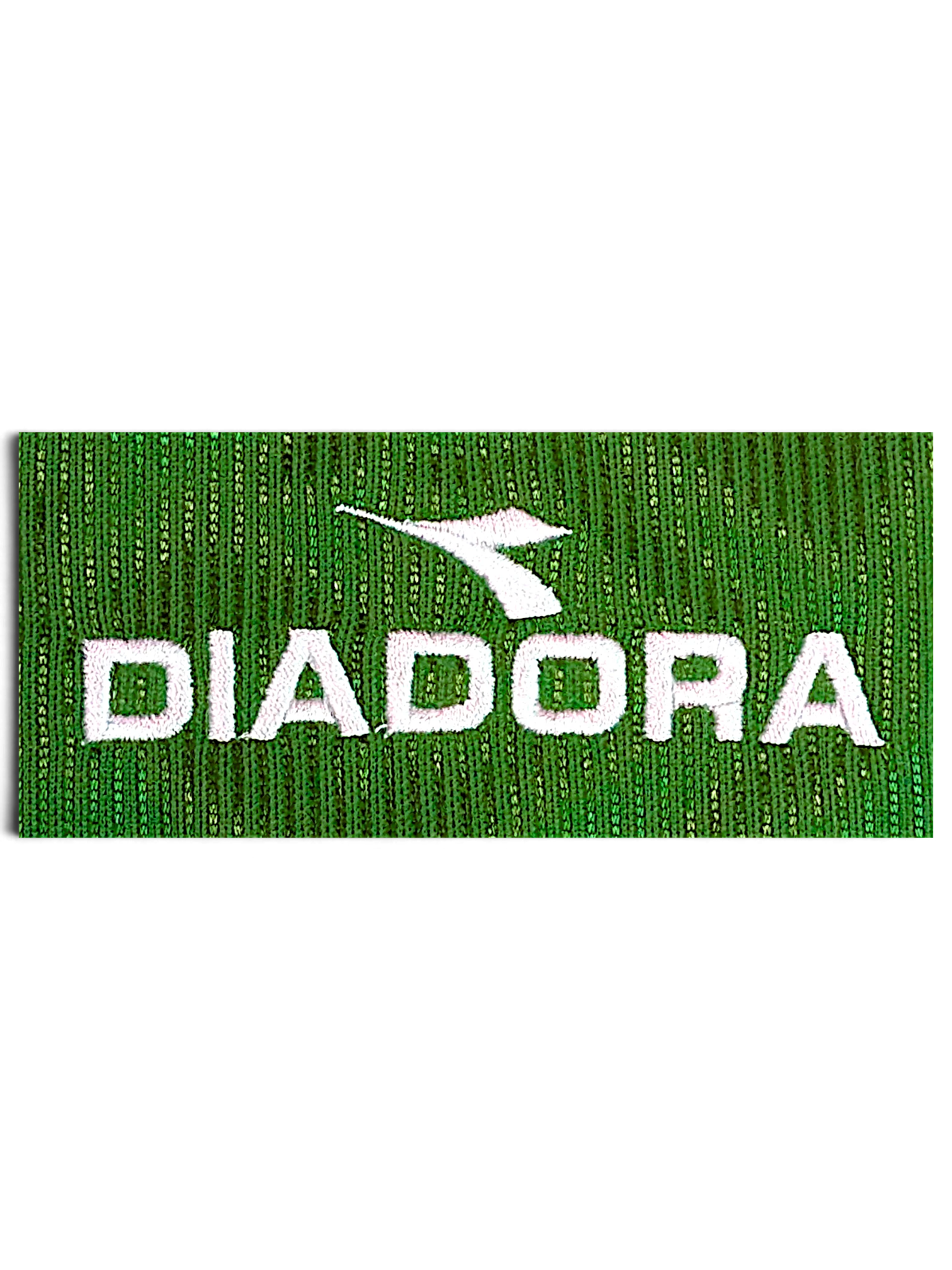 JAKE & IPI Diadora Roma green football shirt with embroidered white chest logo