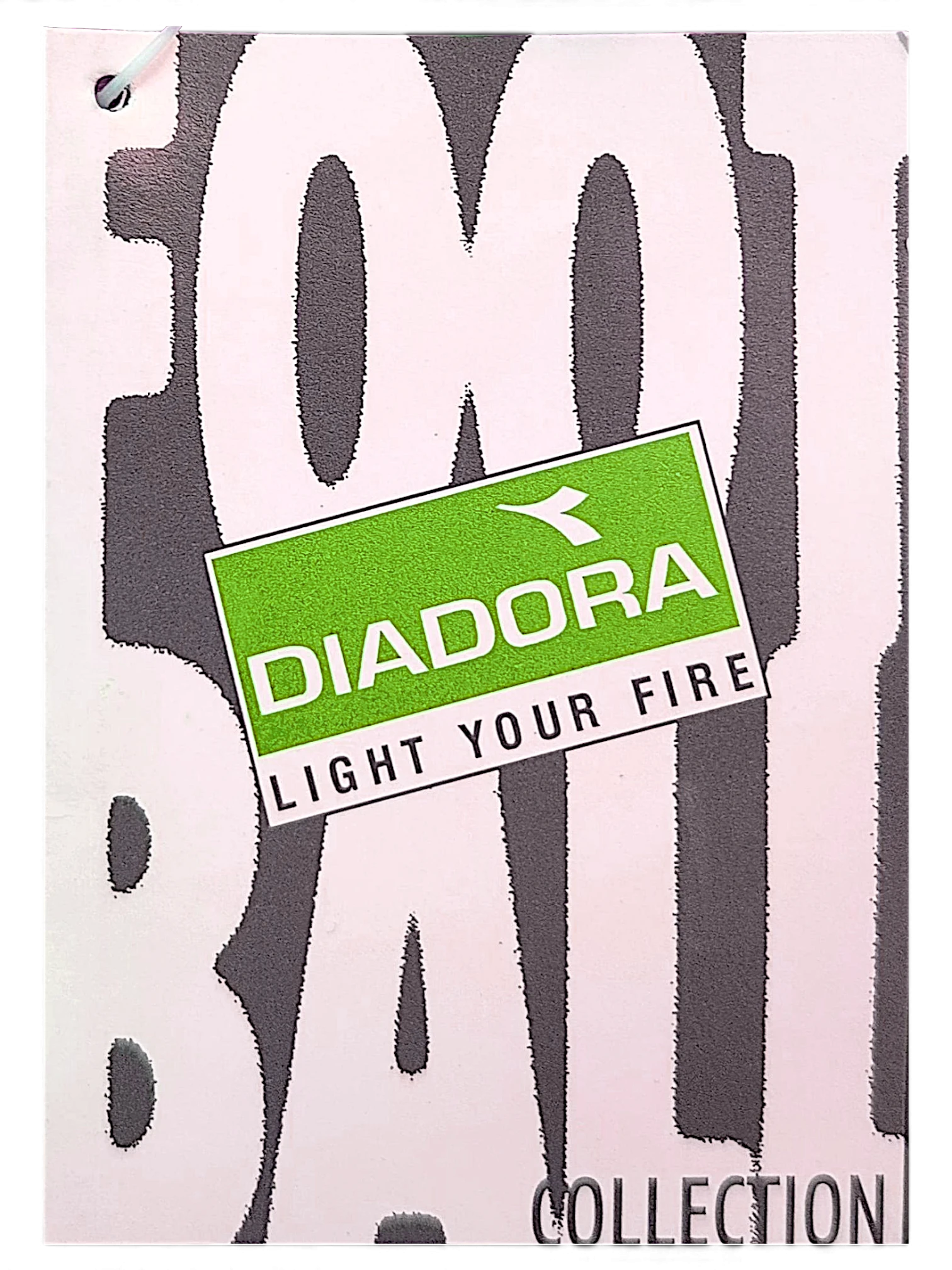 JAKE & IPI vintage Diadora Light Your Fire Football Collection hangtag