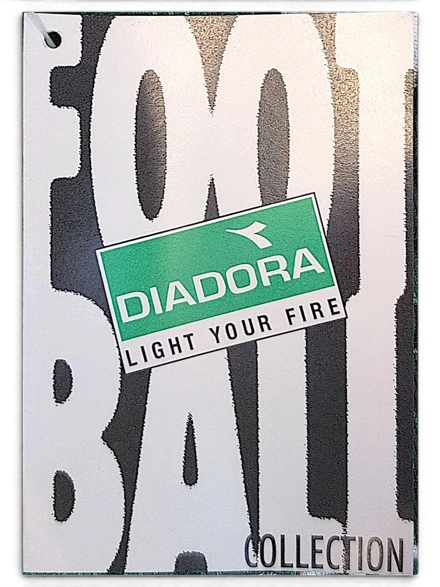 JAKE & IPI vintage Diadora Light Your Fire Football Collection hangtag