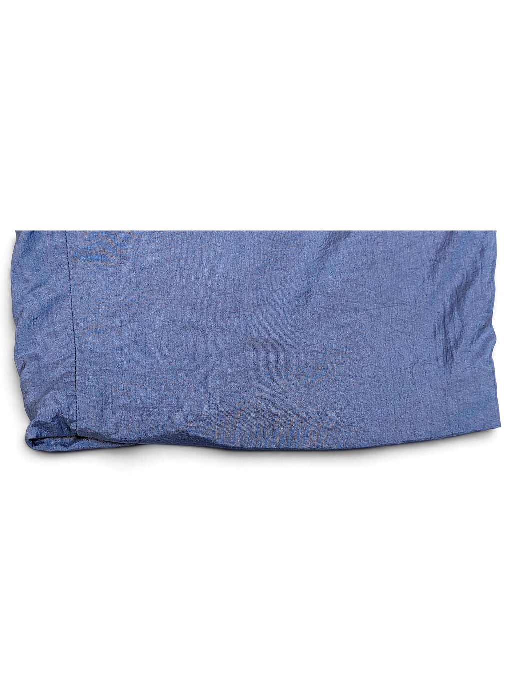 JAKE & IPI Diadora light blue track pants with a shiny finish and relaxed leg fit