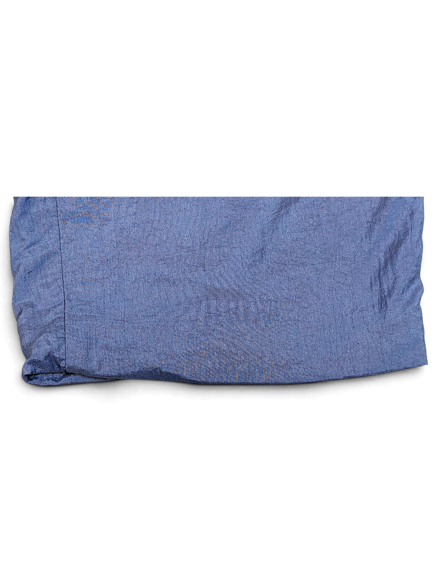 JAKE & IPI Diadora light blue track pants with a shiny finish and relaxed leg fit