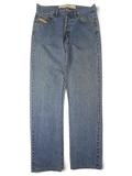 JAKE & IPI Diesel Basic blue denim jeans with a classic five-pocket construction and straight-leg silhouette.