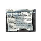 JAKE & IPI Diesel Krayer jeans care label showing non-textile animal origin parts warning in multiple languages.