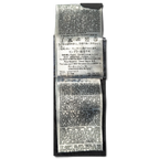 JAKE & IPI Diesel Krayer jeans care label with washing instructions and fabric treatment information in multiple languages.