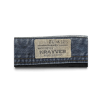 JAKE & IPI Diesel Krayer W32 jeans interior waistband label showing size and wash details on blue denim fabric