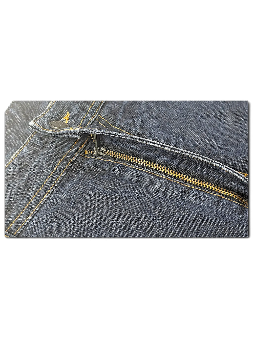 JAKE & IPI Diesel Krooley dark blue denim jeans featuring a metal zipper fly and contrast stitching detail