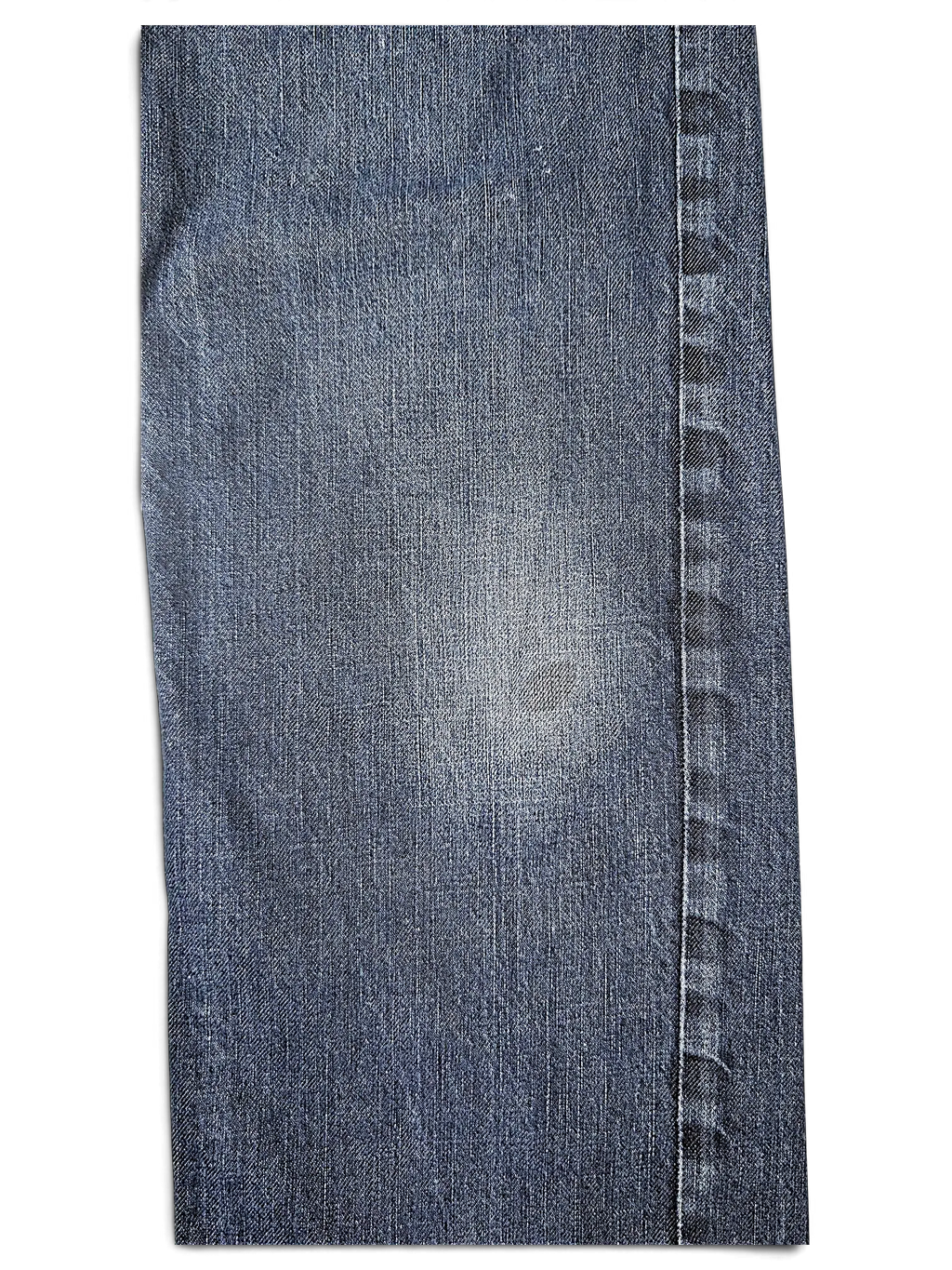 JAKE & IPI Diesel Larkee jeans in dark blue denim featuring a faded distressed patch on the fabric surface.