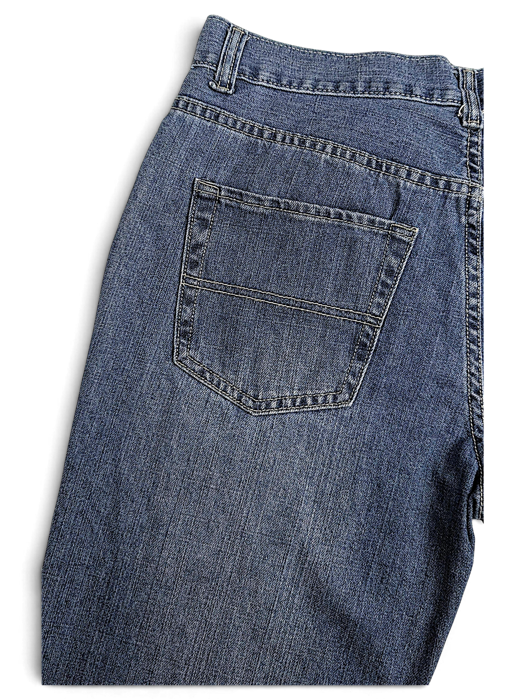 JAKE & IPI Diesel vintage blue denim jeans featuring a classic five-pocket construction and relaxed Y2K fit