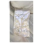 JAKE & IPI Disorder Richmond utility shirt beige fabric care label with garment details and washing instructions