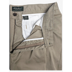 JAKE & IPI Eddie Bauer beiget laskostetut puuvillachinot, vetoketjuhalkio ja Classic Fit -lappu