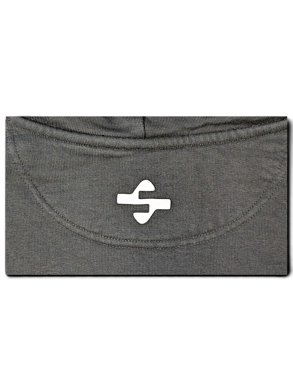 JAKE & IPI IBE Pyzze black hoodie featuring a white abstract graphic logo on the chest