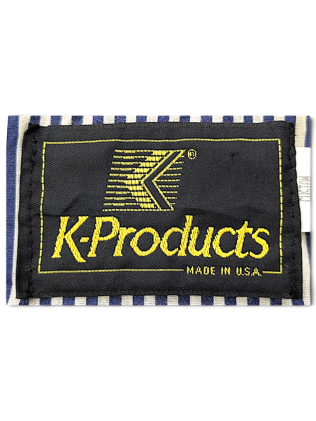 K-Products Norton Magnum Navy Promotional Jacket – XL; detail view showing fabric, construction, label or condition (image 4 of 5).