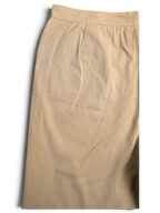 JAKE & IPI pre-owned Lauren Ralph Lauren beige tailored trousers with front pleat detail