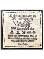 Leo Köhler Black Cotton Cargo Trousers – EU 52 / W38 L32 – product photo 7