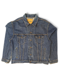 JAKE & IPI Levi Strauss Signature dark blue denim jacket with button-up front and chest pockets