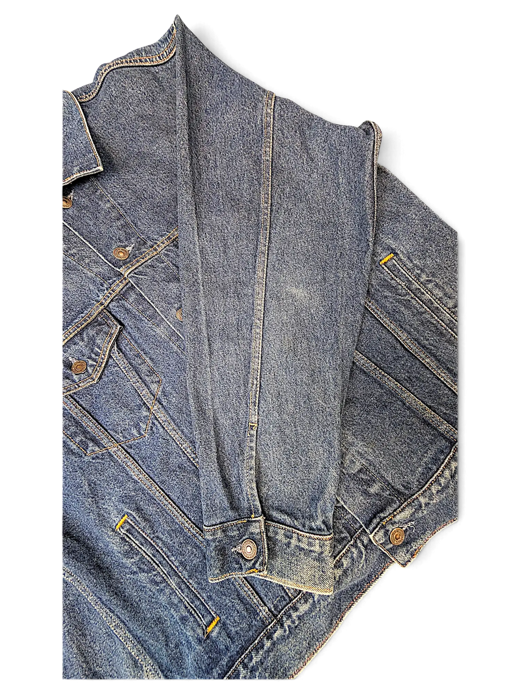 JAKE & IPI Levi Strauss Signature dark blue denim jacket with classic button-up front and chest pockets
