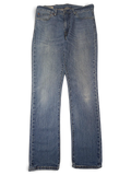 JAKE & IPI Levi's 511 blue denim jeans with a classic five-pocket design and a slim fit silhouette.