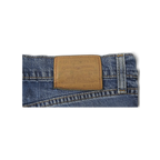 JAKE & IPI Levi's 511 siniset farkut, ruskea nahkainen takamerkki, koko W34 L32