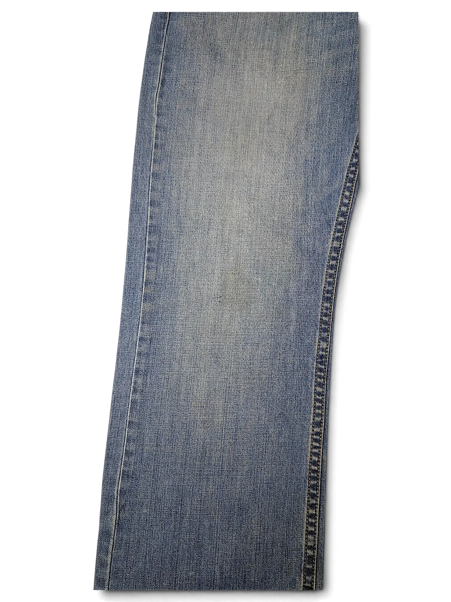 JAKE & IPI Levi's 514 light wash denim jeans featuring a classic straight leg silhouette and durable stitching.