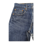 JAKE & IPI Levi's 555 siniset farkut klassisella viisitaskumallilla ja kupariniiteillä.