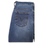 JAKE & IPI Levi's 584 87 siniset farkut, takataskussa tunnusomainen kaaritikkaus.