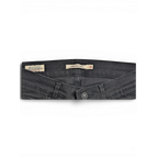 JAKE & IPI Levi's 710 Super Skinny -farkut mustana, merkitty vyötärölappu ja nappi
