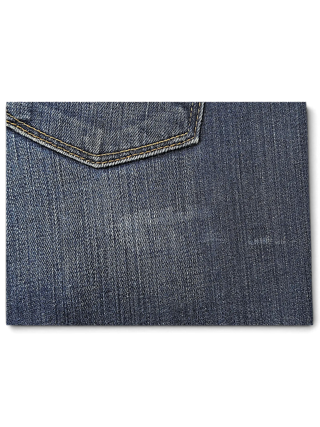 JAKE & IPI Levi's Contour Boot Jeans featuring dark blue denim fabric and classic contrast stitching on a back pocket.