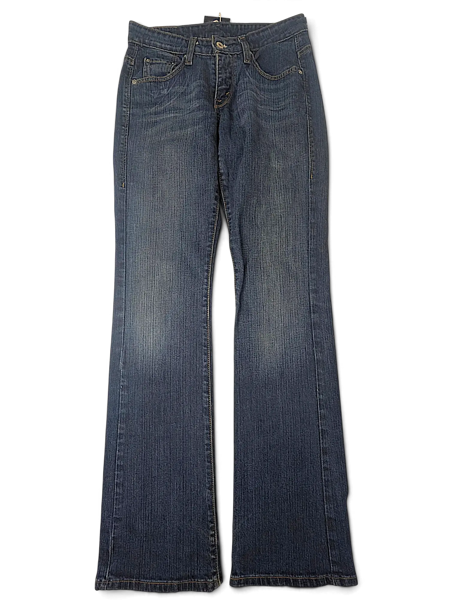 JAKE & IPI Levi's Contour Boot jeans in dark blue denim with a classic five-pocket bootcut silhouette.