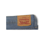 JAKE & IPI Levi's 726 flare -farkut, takavyötäröllä ikoninen vaaleanruskea nahkamerkki