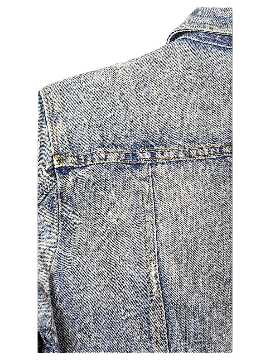 JAKE & IPI Levi's Strauss girls light wash denim jacket with classic stitching detail
